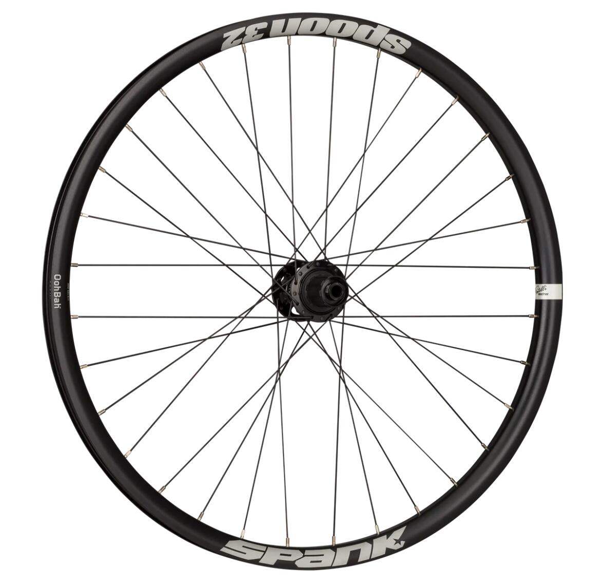 Spank Spoon 32 Rear Wheel 26in 32H 142/135mm 6-Bolt HG Black