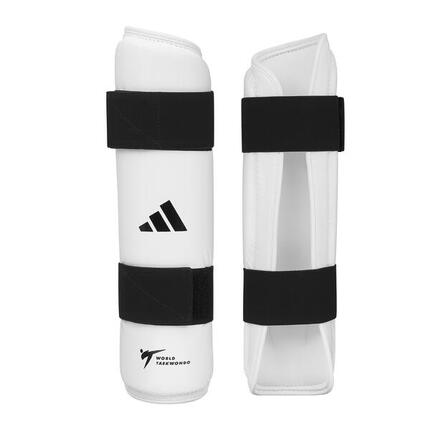 Protège tibias taekwondo (couleur : blanc - taille : xl)