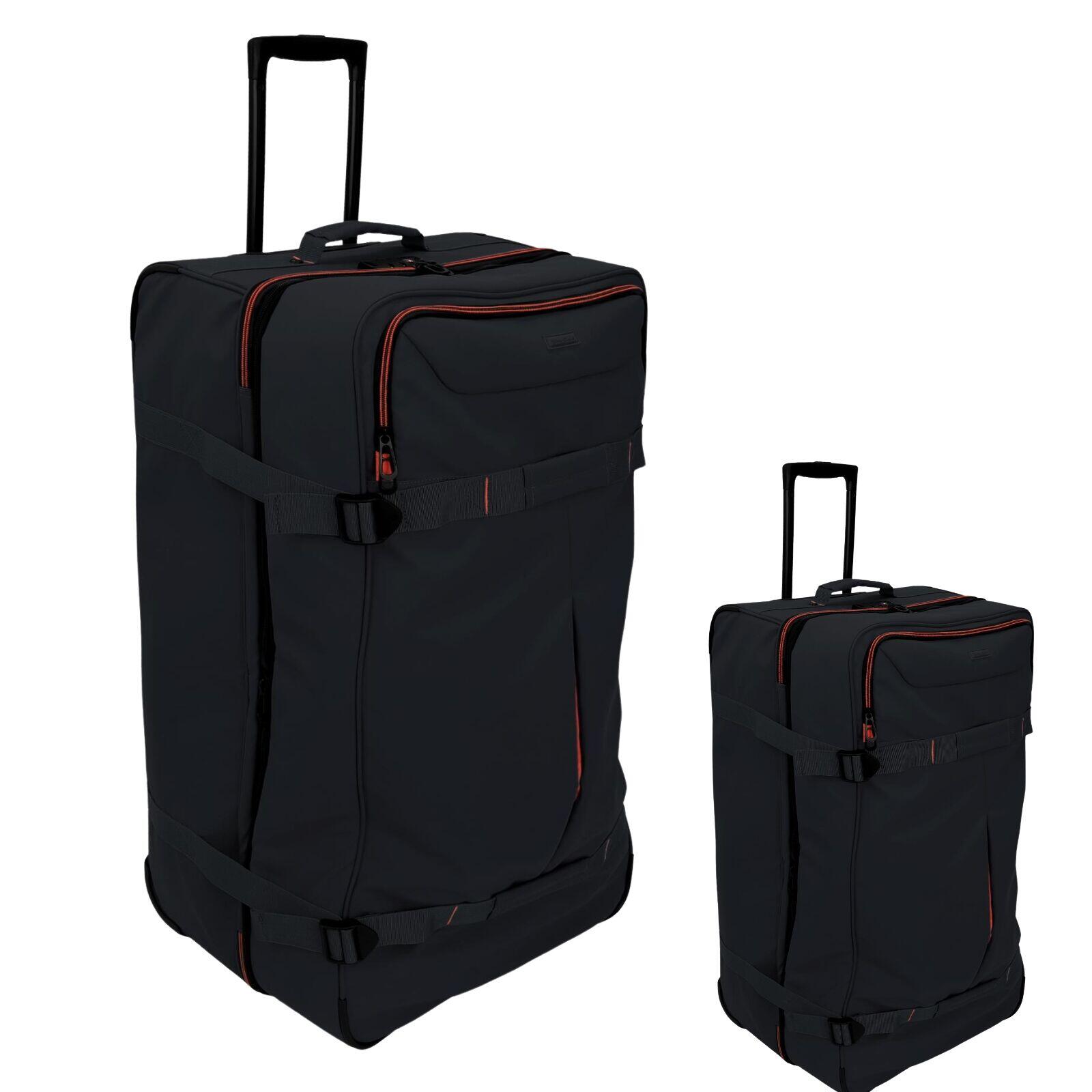 Set of 2 Pierre Cardin Water-Repellent Trolley Bags - Medium 72cm & Large 82cm