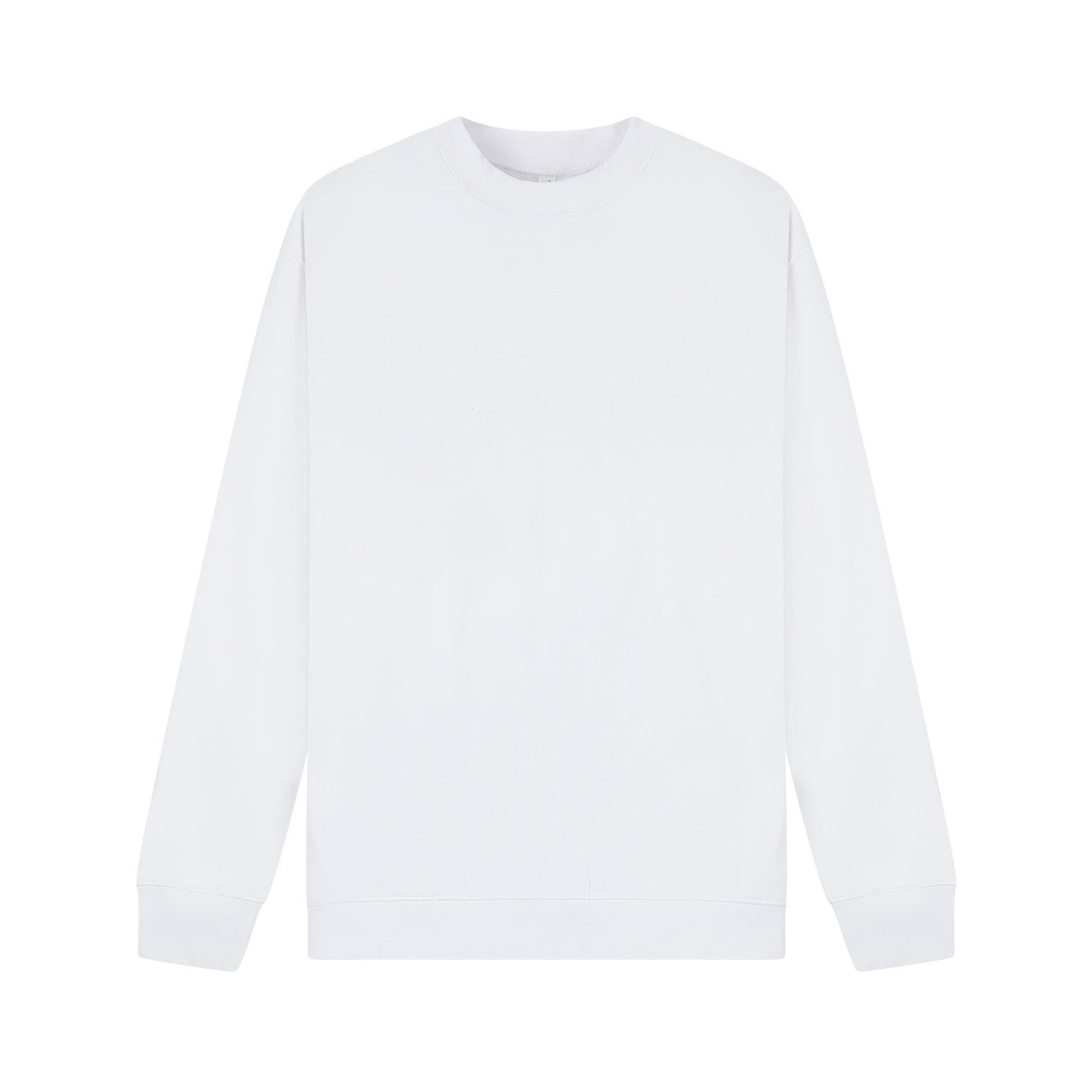 Casual Classics Unisex Adult Premium Combed Cotton Extended Neckline Oversized