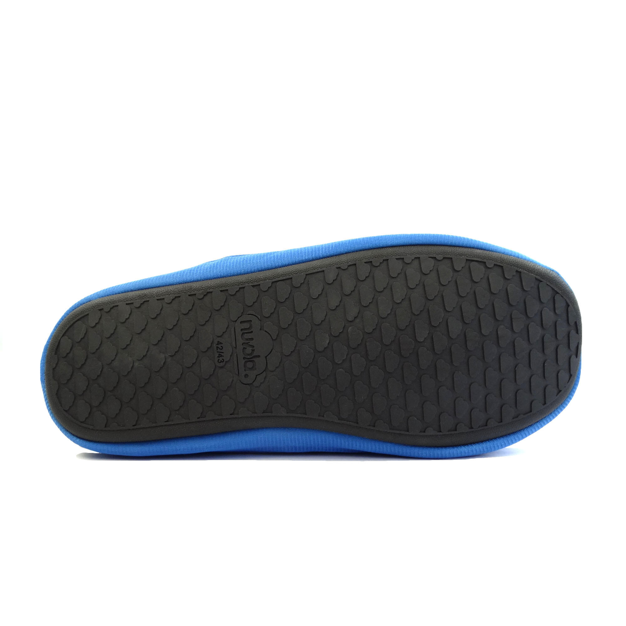 Pantuflas Nuvola Azul Oscuro Acolchadas suela goma 5/6