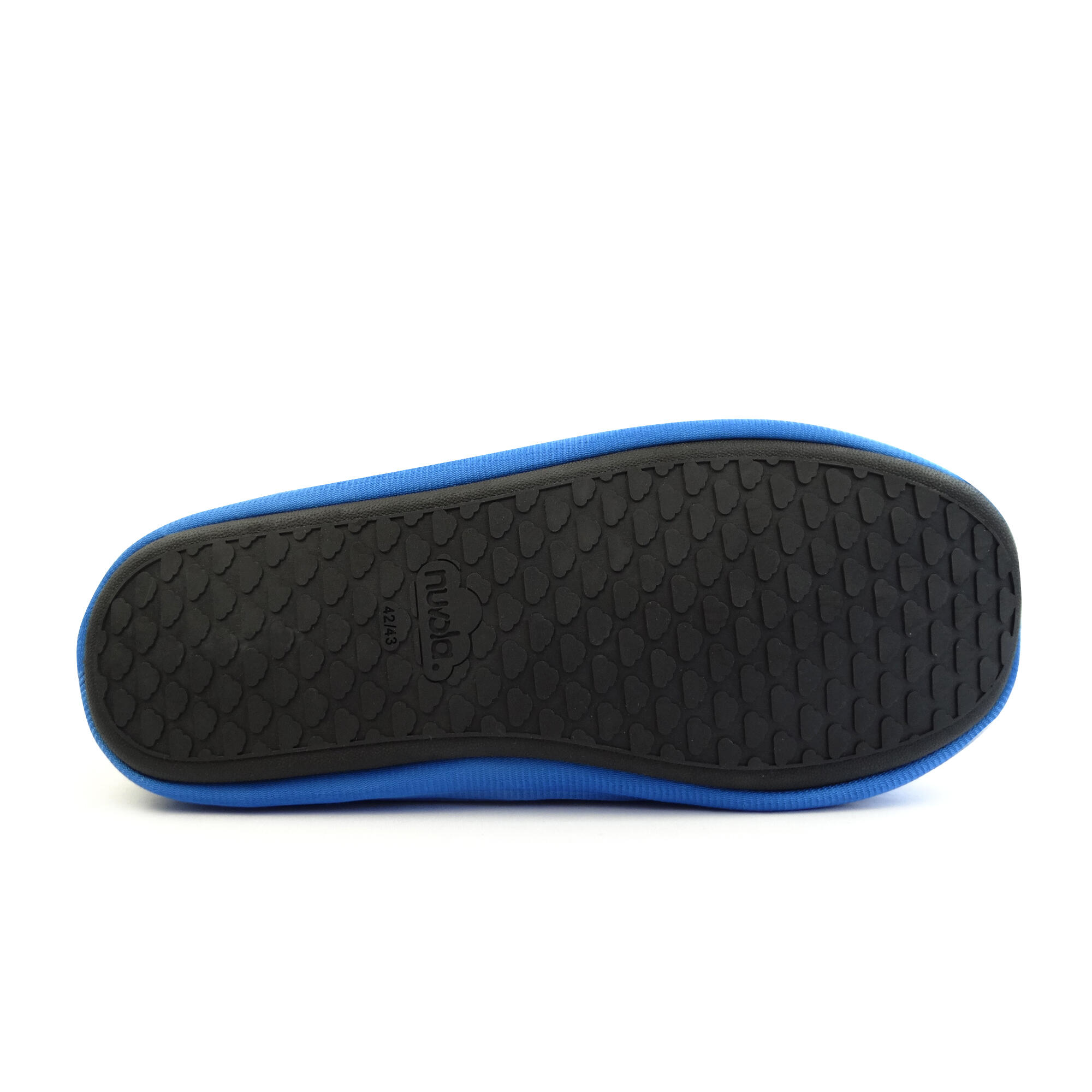 Pantuflas Nuvola Azul Oscuro Acolchadas suela goma 5/6