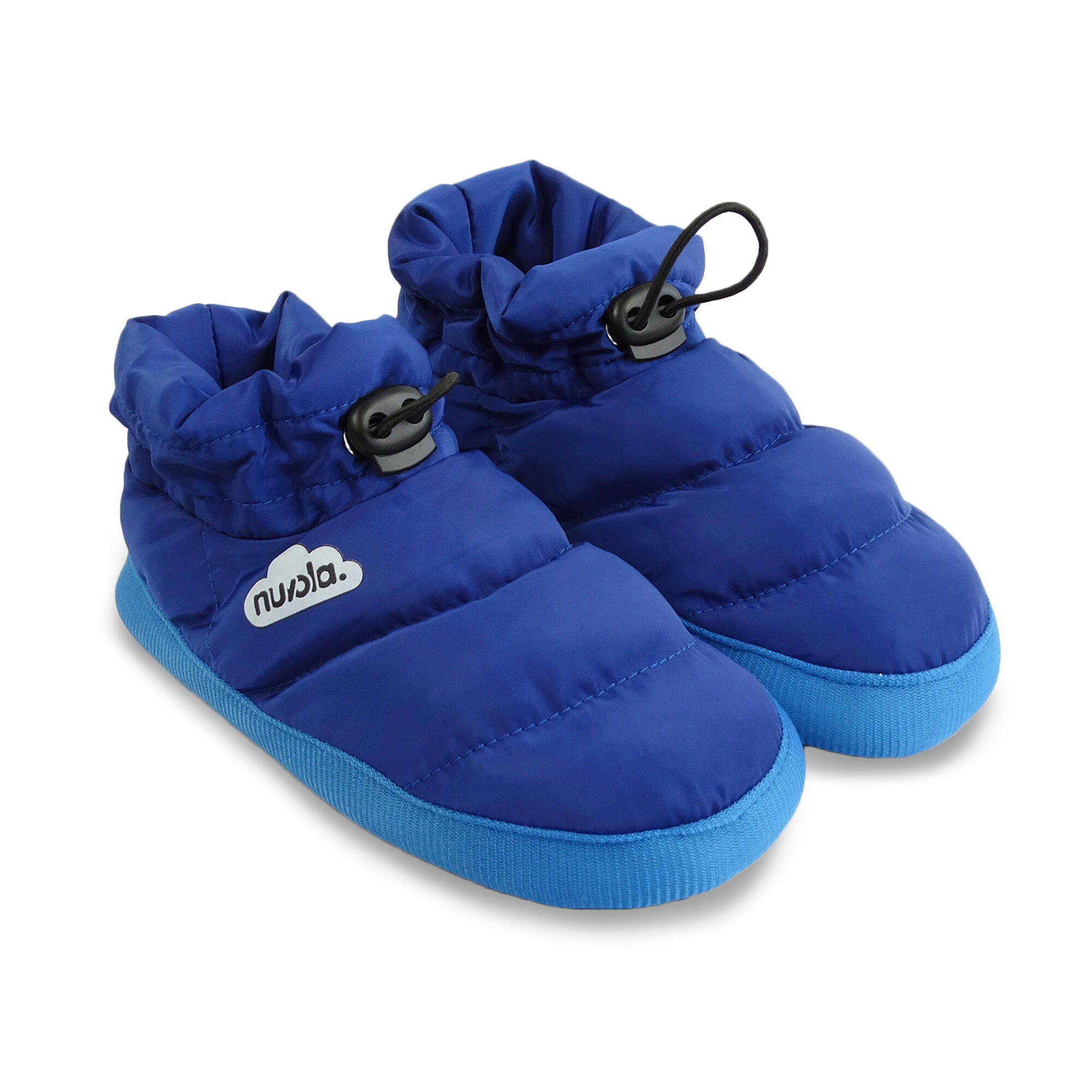 Pantuflas Nuvola Azul Oscuro Acolchadas suela goma 3/6