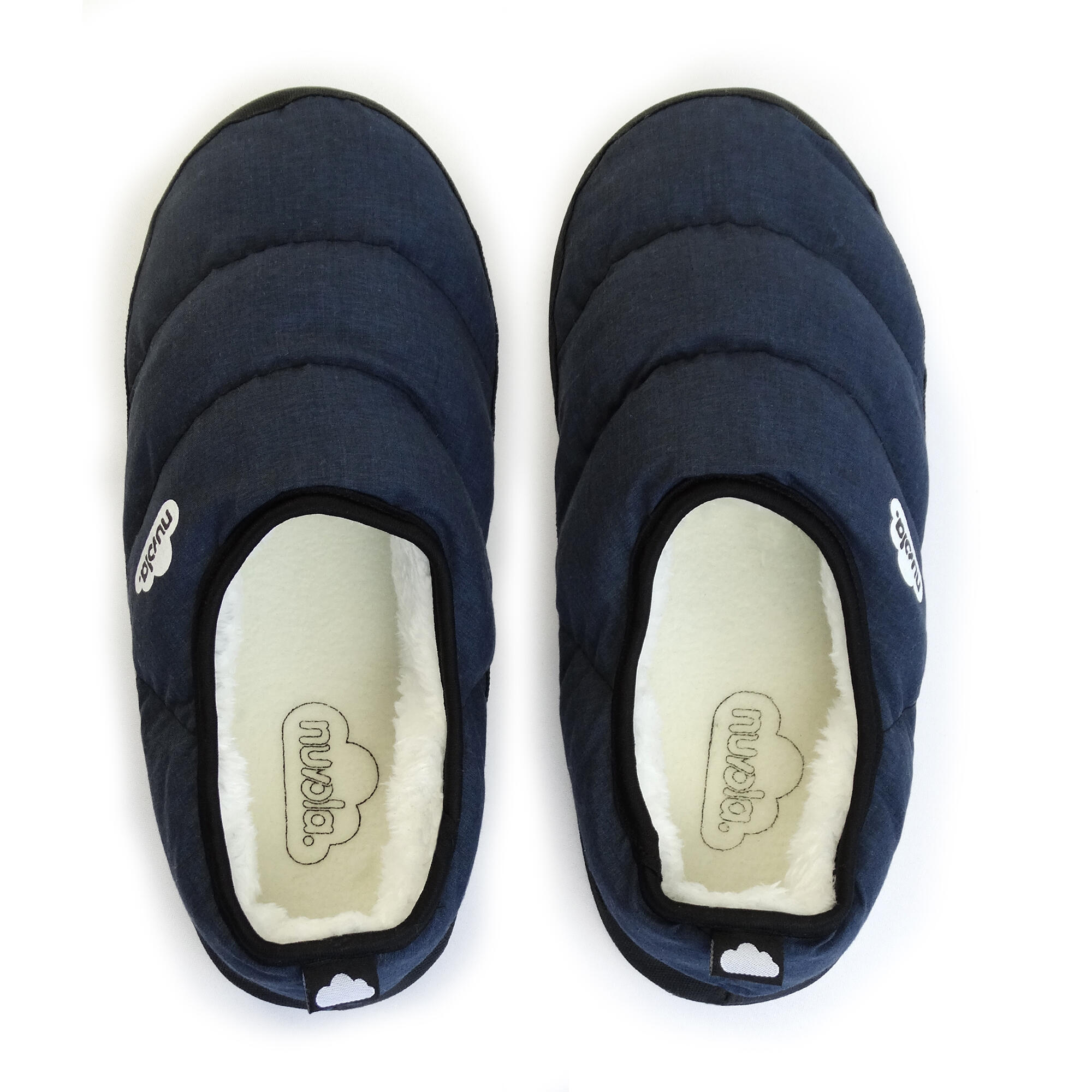 Pantufas Unissex Nuvola de Cor Blue Com Solo de Sangredo 3/6