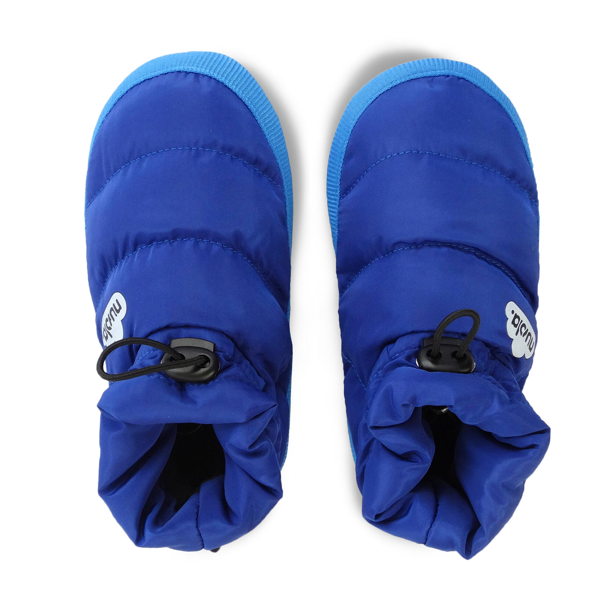 Pantuflas Nuvola Azul Oscuro Acolchadas suela goma 4/6