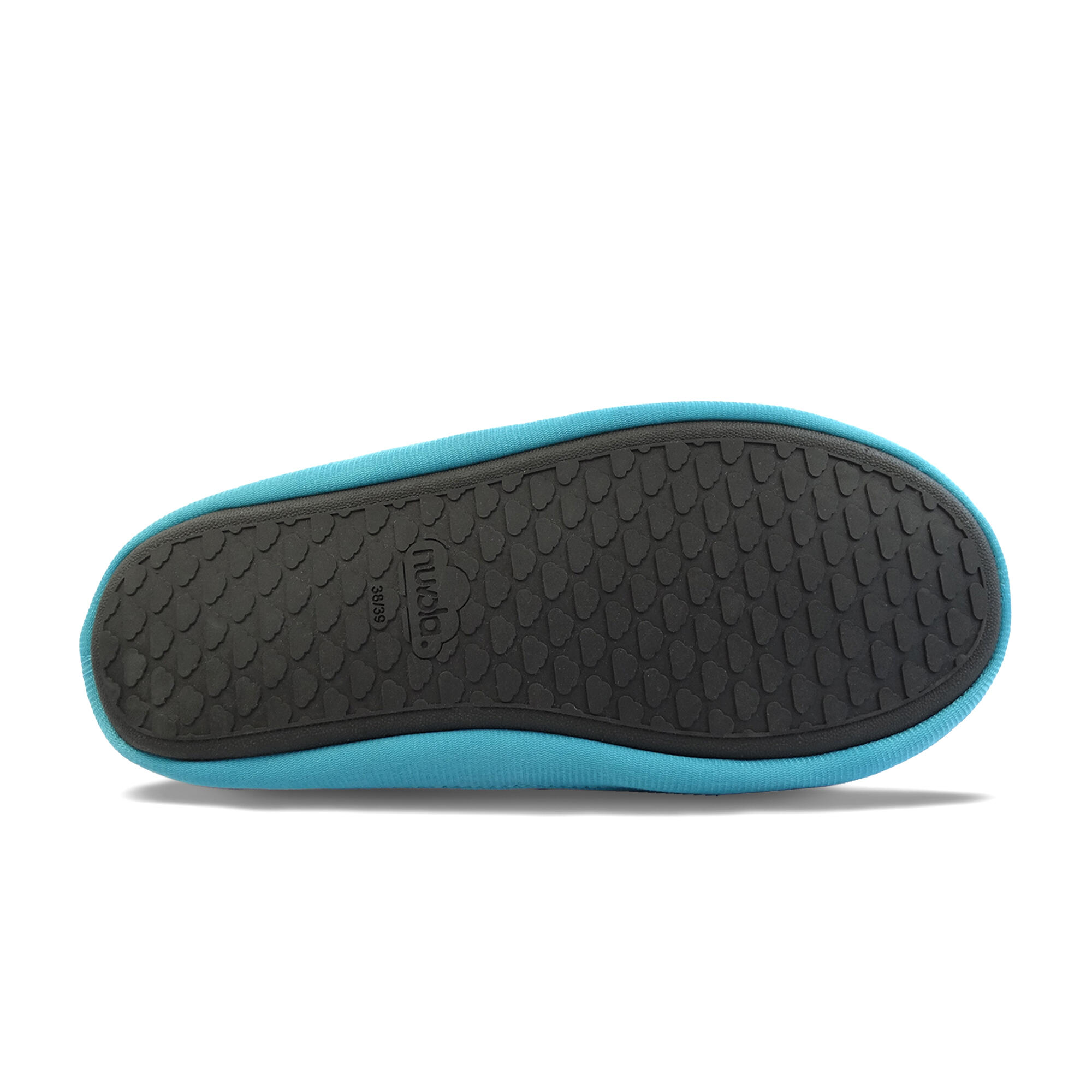 Chaussons unisex Nuvola de couleur orange avec semelle en gomme 5/6