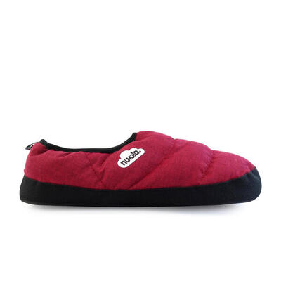 Pantofole unisex Nuvola di colore salmone con suola in gomma