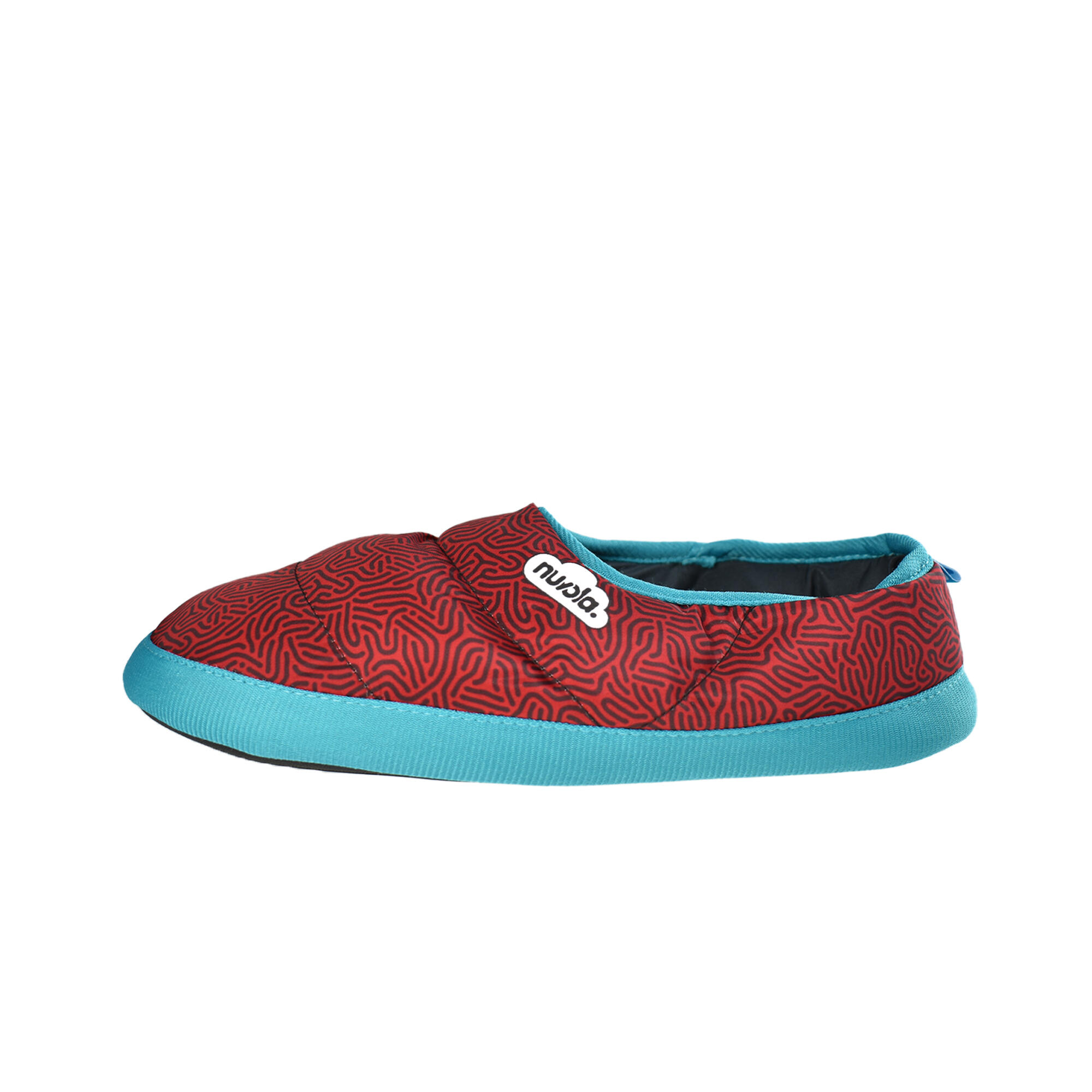 Pantuflas Nuvola Rojo Acolchadas suela goma Antideslizante 2/6