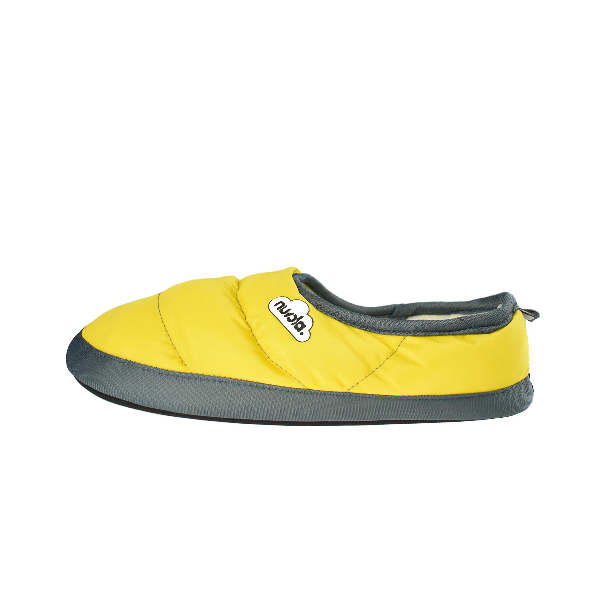 Pantuflas Nuvola Amarillo Acolchadas suela goma 3/6