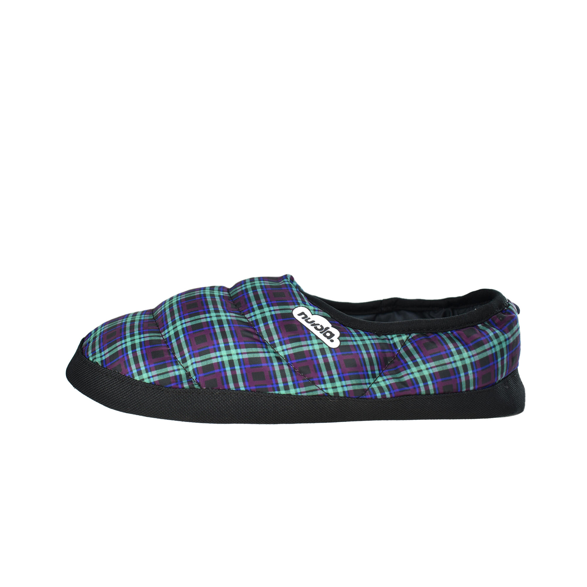 Pantuflas Nuvola Multi Verde Acolchadas suela goma 3/6