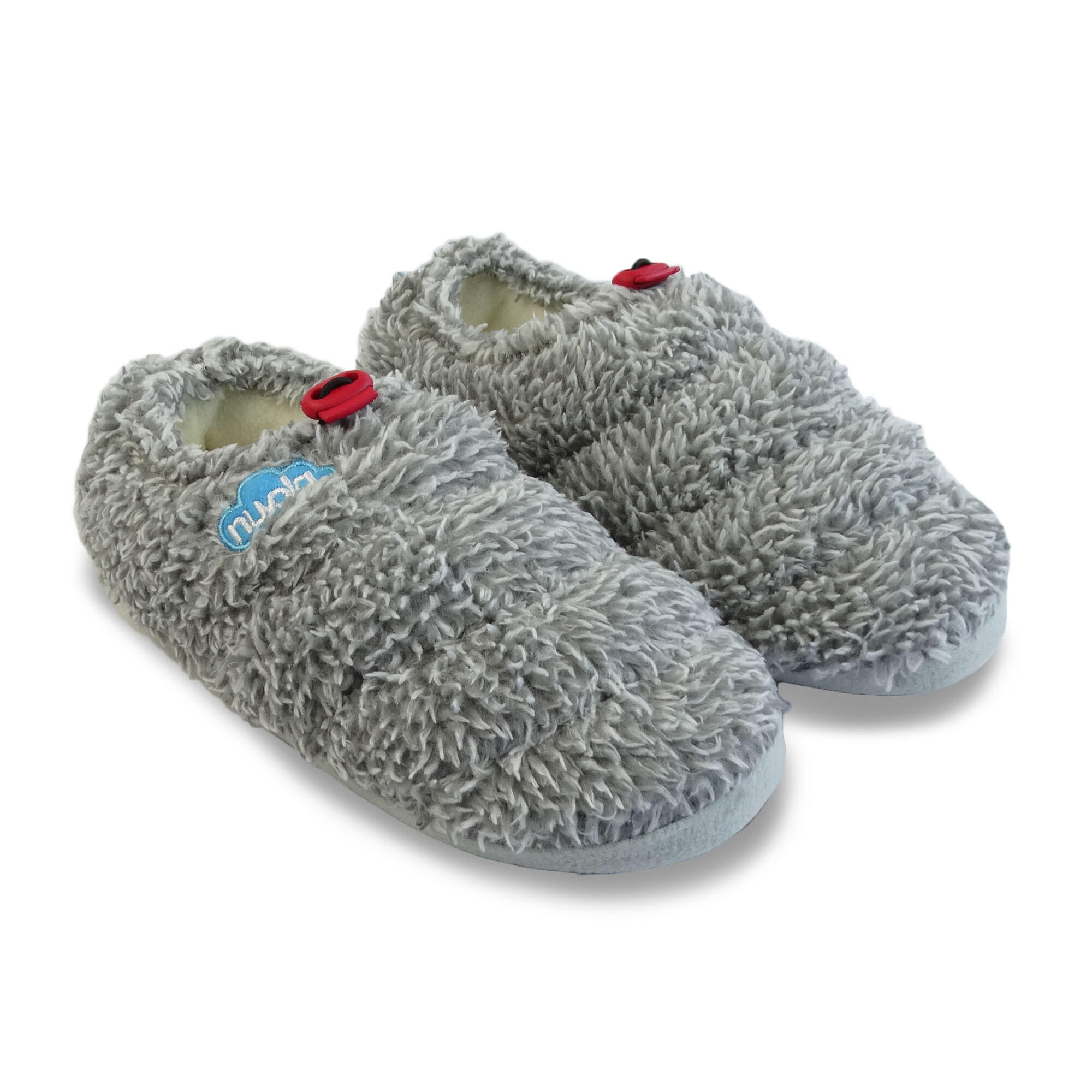 Pantuflas Nuvola Gris Acolchadas suela goma Antideslizante 3/6