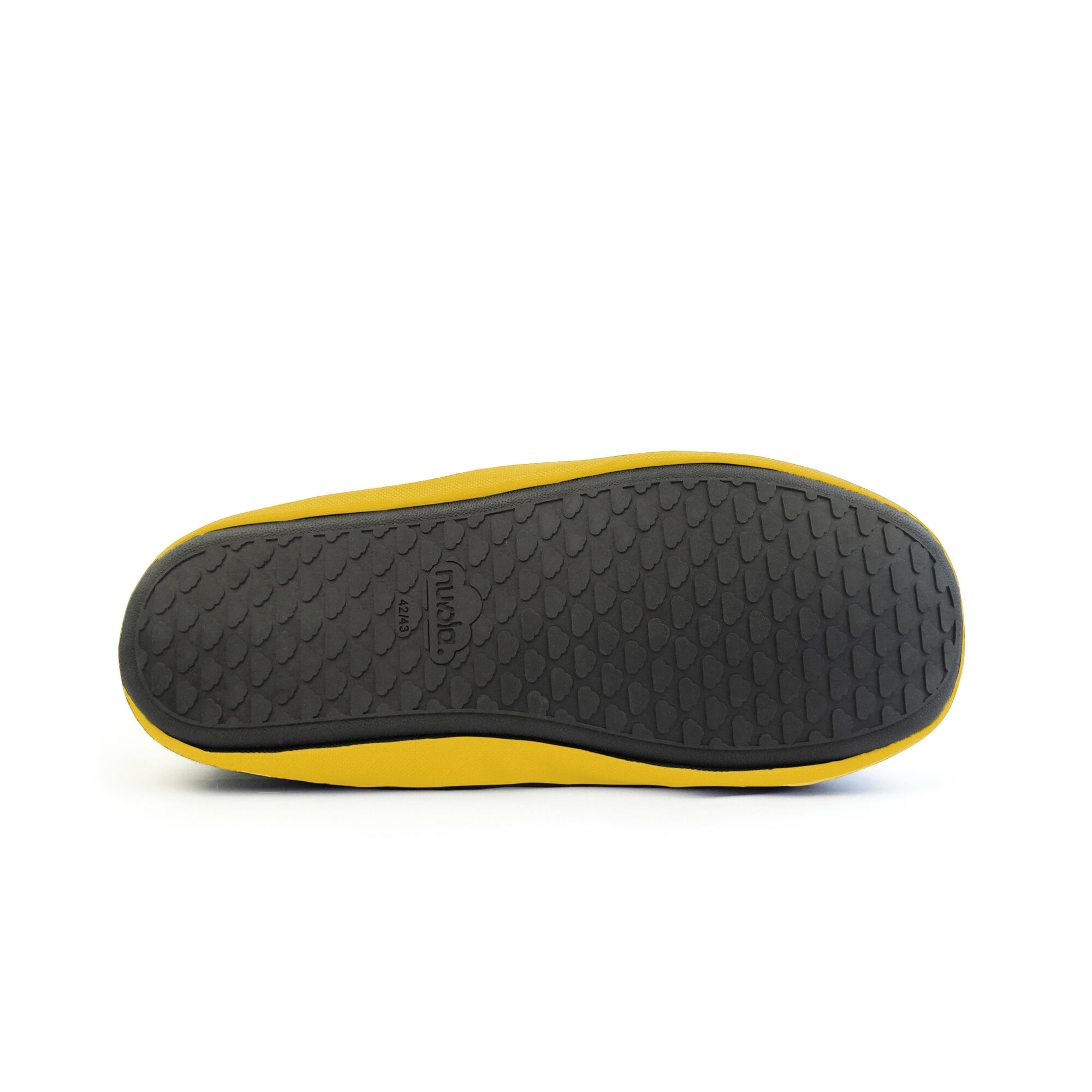 Pantuflas Nuvola Amarillo Acolchadas suela goma 5/6
