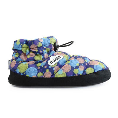 Nuvola Unisex Hausschuhe in blau mit Gummisohle