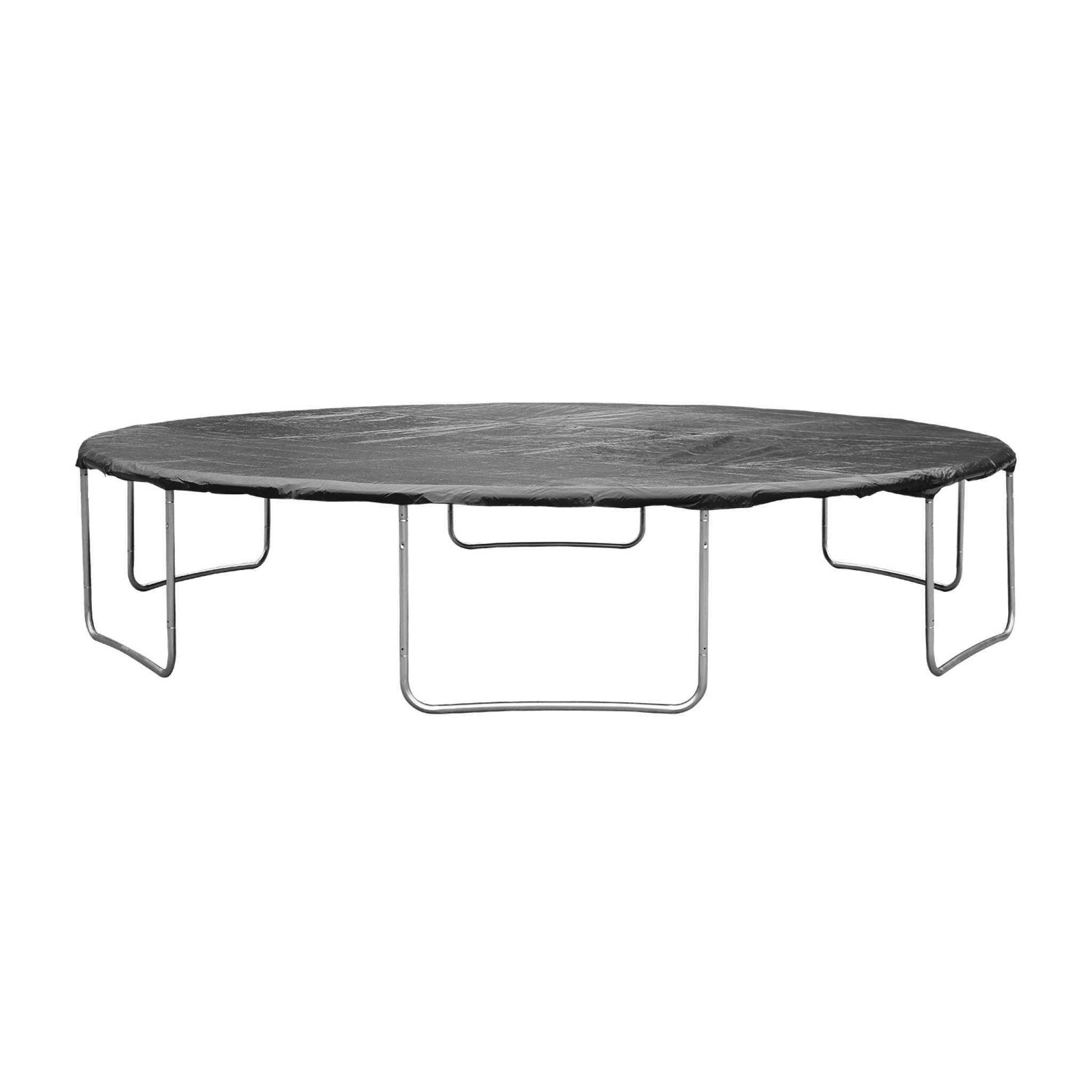 Trampolin Rund  490cm Farbe Grau Jupiter Inner XXL Gartentrampolin 3/5