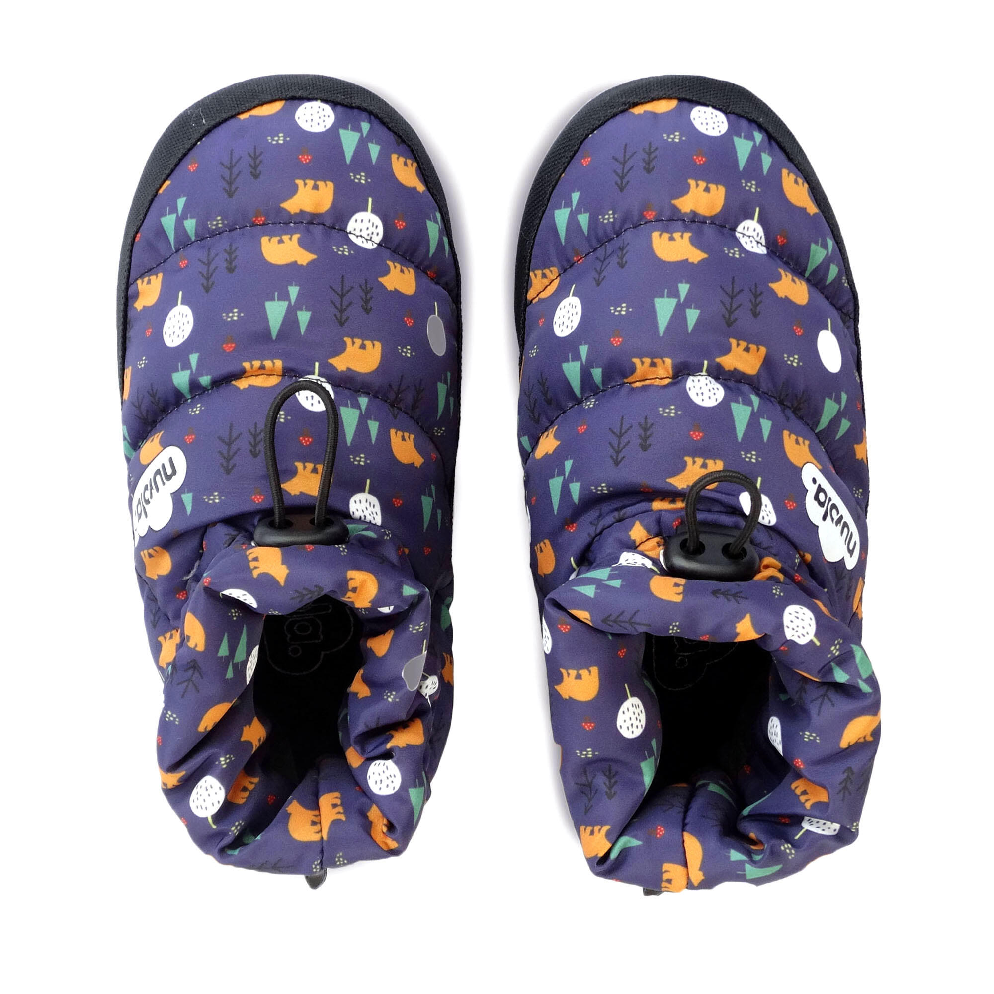 Pantuflas Nuvola Azul Acolchadas suela goma Antideslizante 4/6