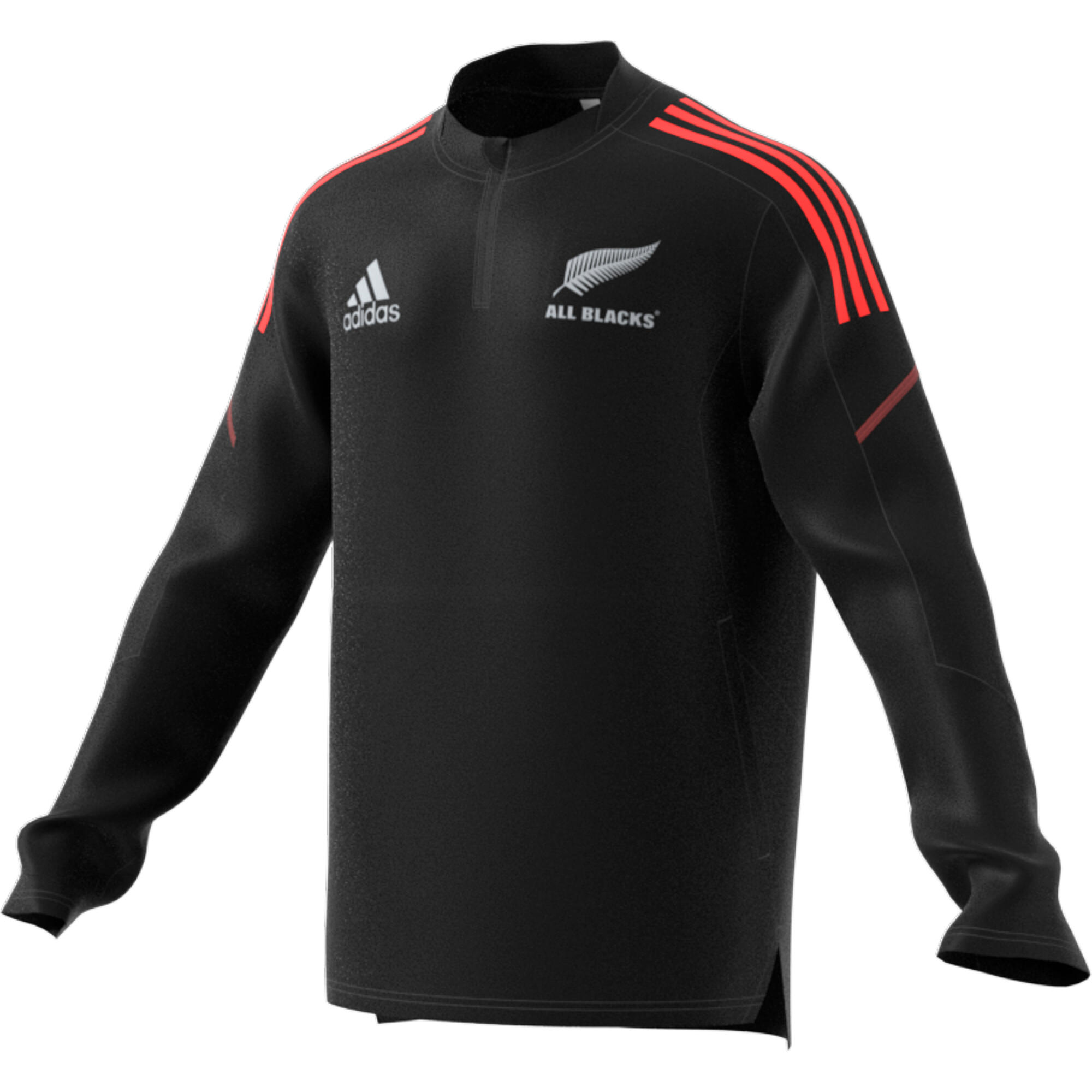 Adidas New Zealand All Blacks Mens Rugby Fleece 4/5