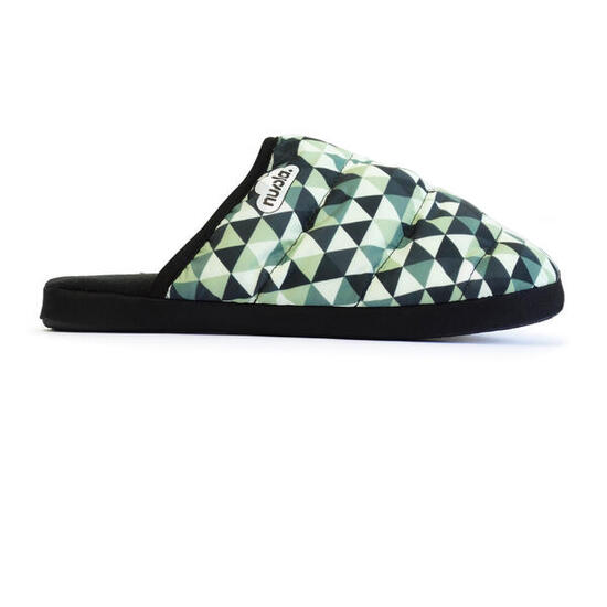 Nuvola pantofole unisex grigie con suola in gomma