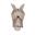 Masque anti-mouche classic avec oreilles et nez beige Full