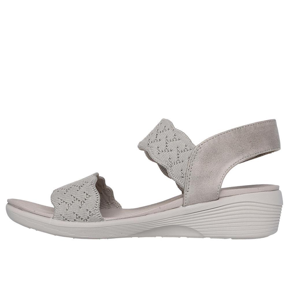 SANDALE FEMME Skechers Arya - On The Rise doux tissu GRIS 5/5