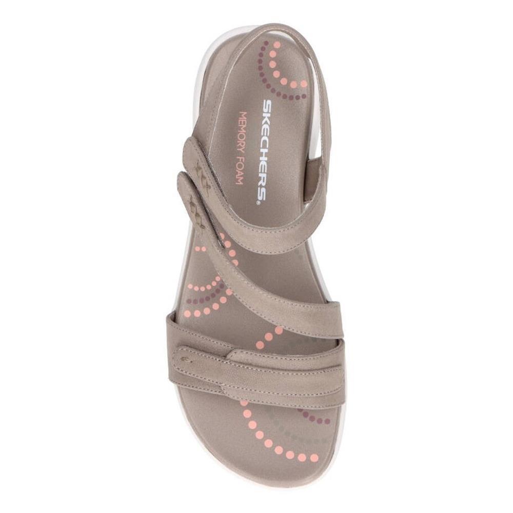 Sandálias Skechers Mulher Bayshore - Basic Necessity Taupe 6/7