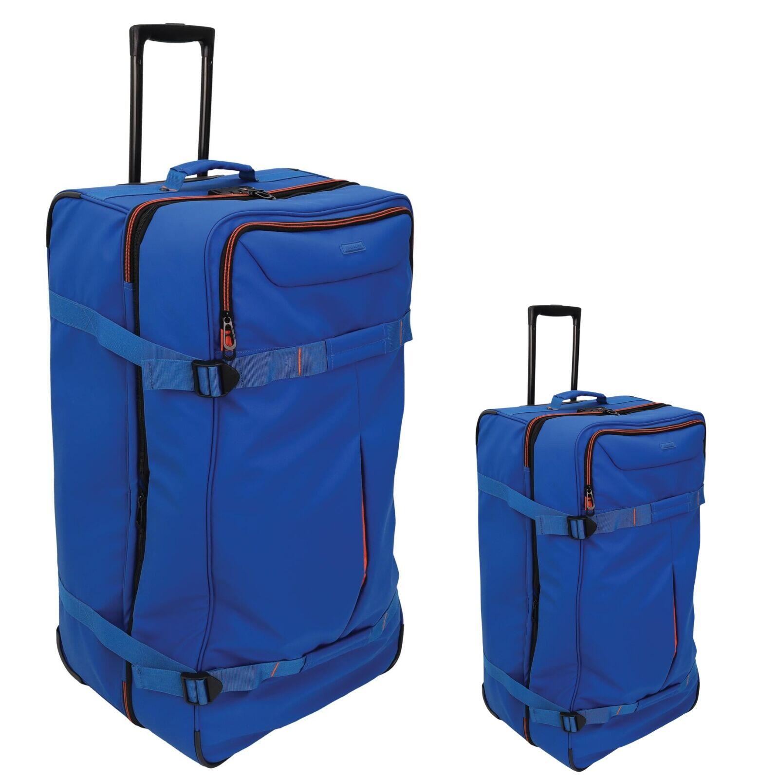 Set of 2 Pierre Cardin Water-Repellent Trolley Bags Medium 72cm & Large 82cm
