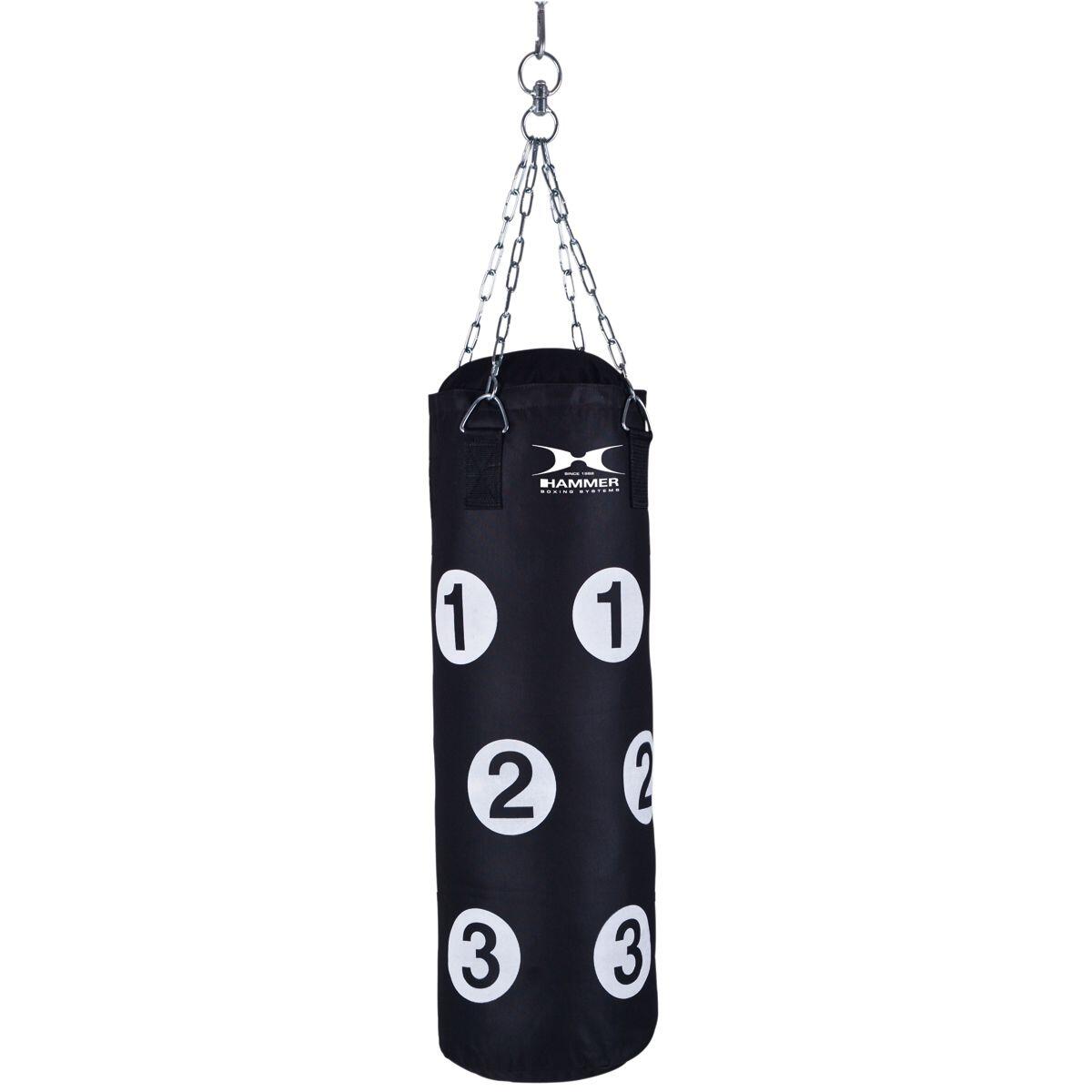 HAMMER BOXING Saco de boxeo Sparring con números 80x30 cm Hammer