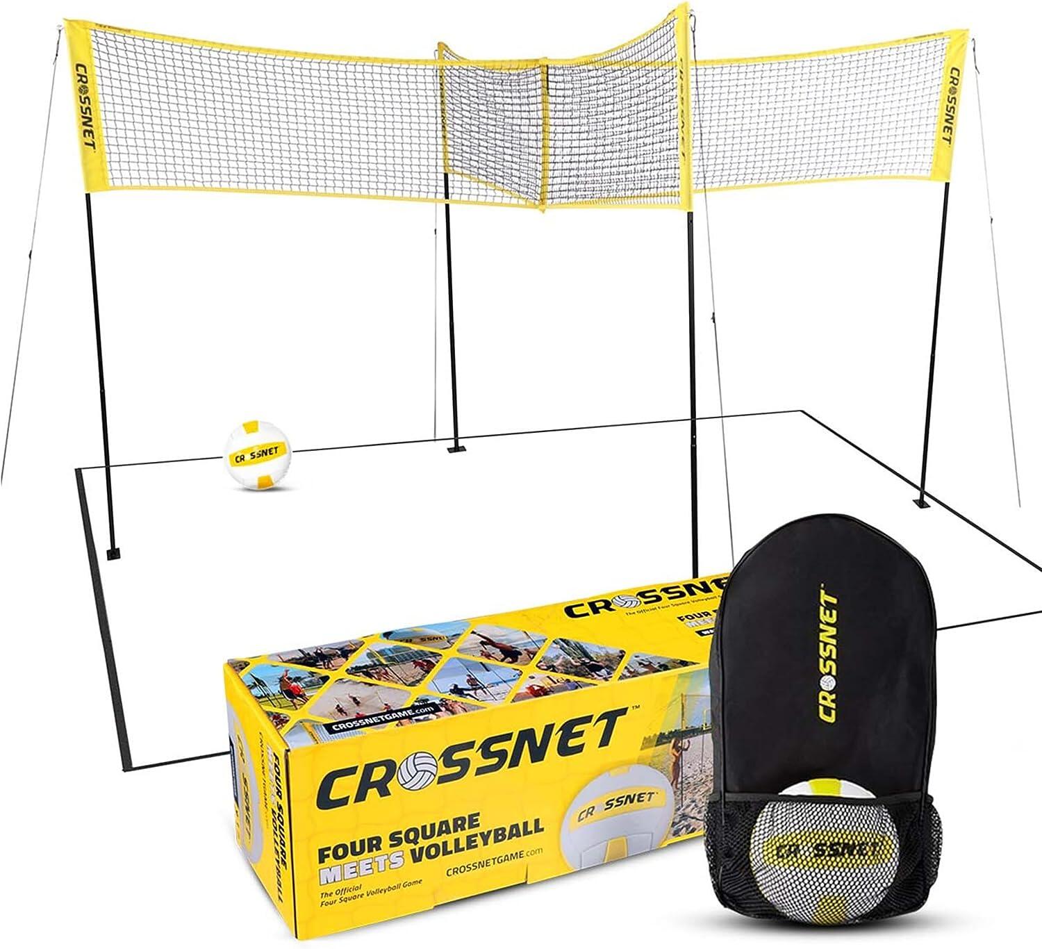 Hammer Crossnet Volleybal Net Four Square 2/7
