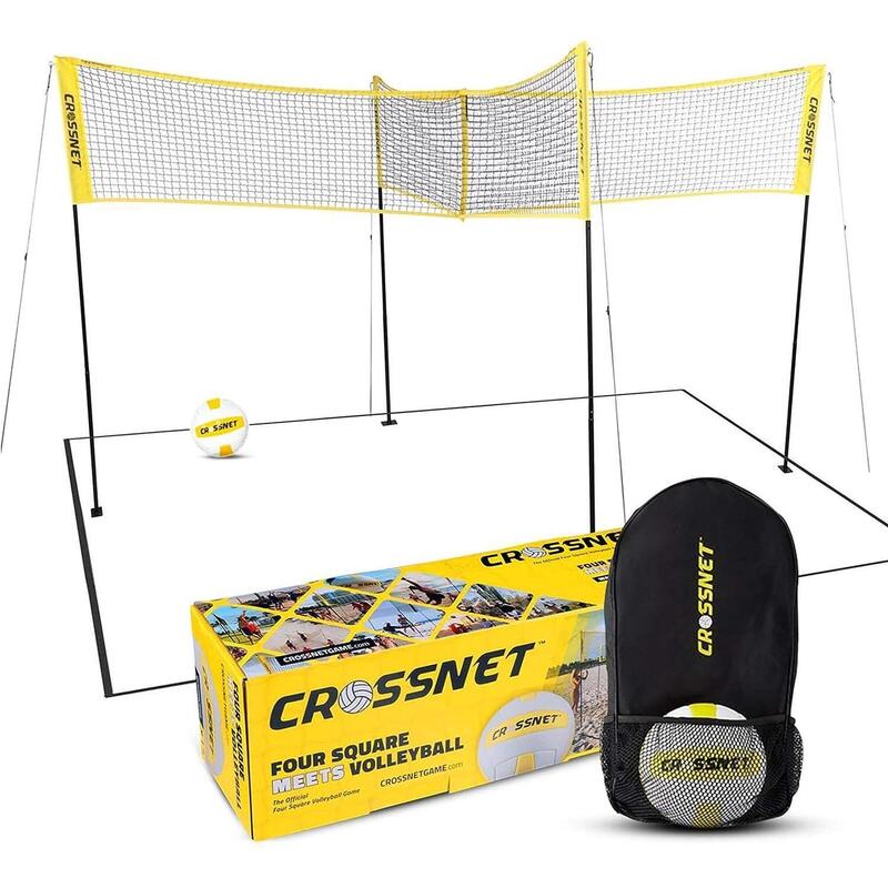 Hammer Crossnet Volleybal Net Four Square