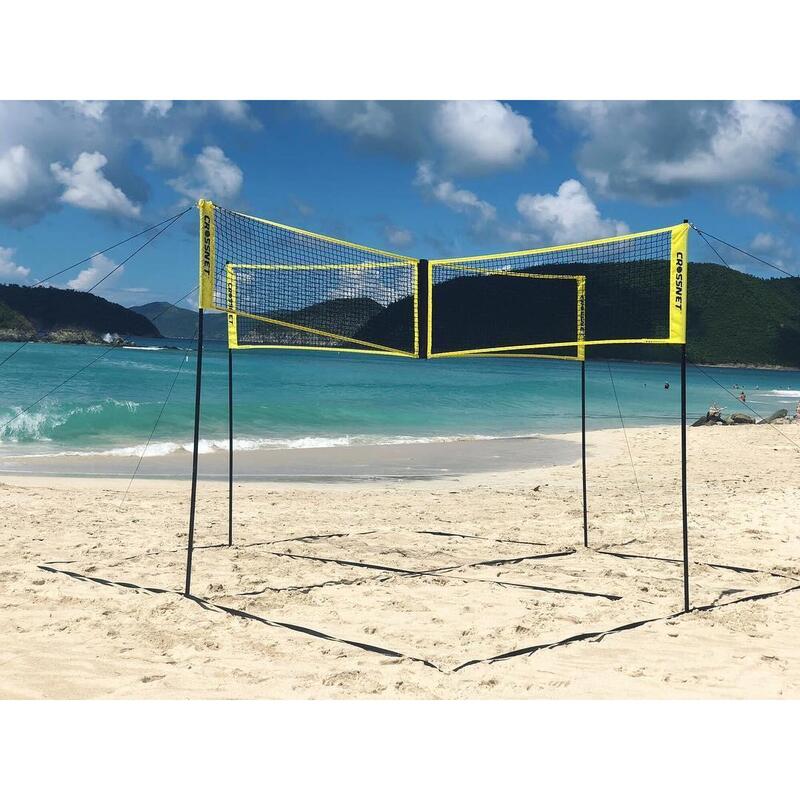 Hammer Crossnet Volleybal Net Four Square