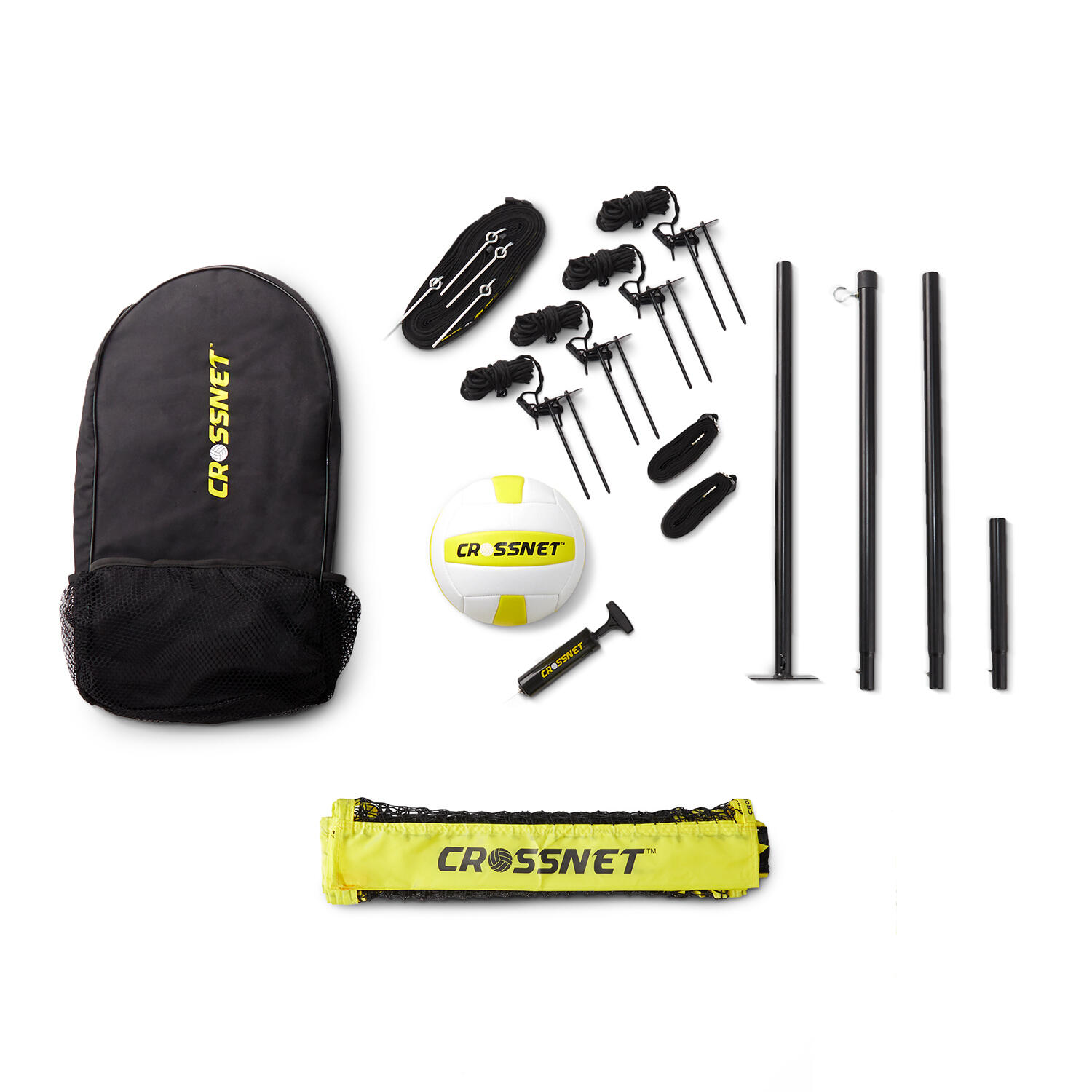 Hammer Crossnet Volleybal Net Four Square 4/7