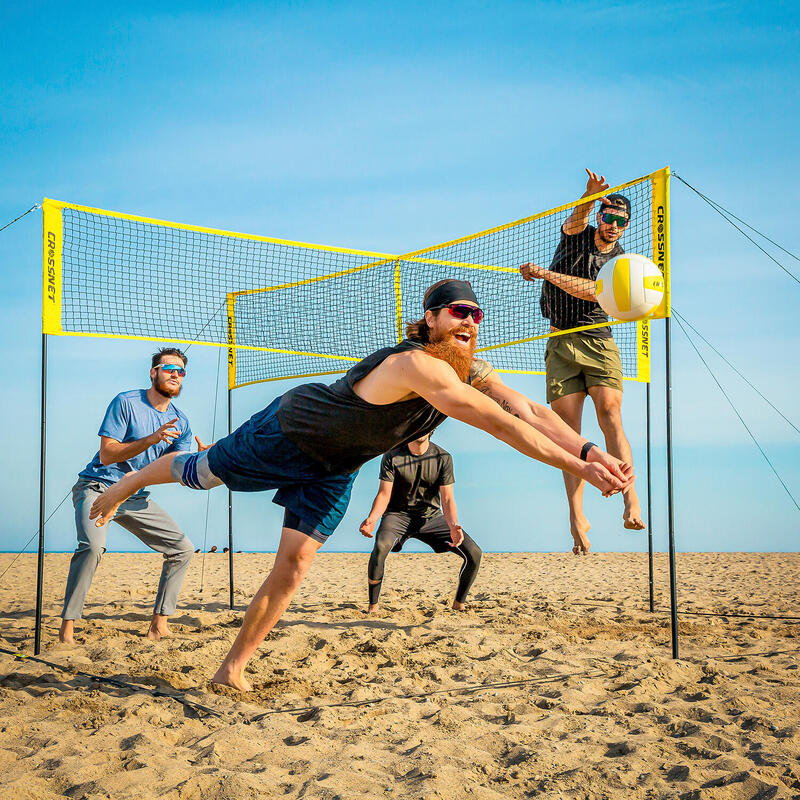 Hammer Crossnet Volleybal Net Four Square