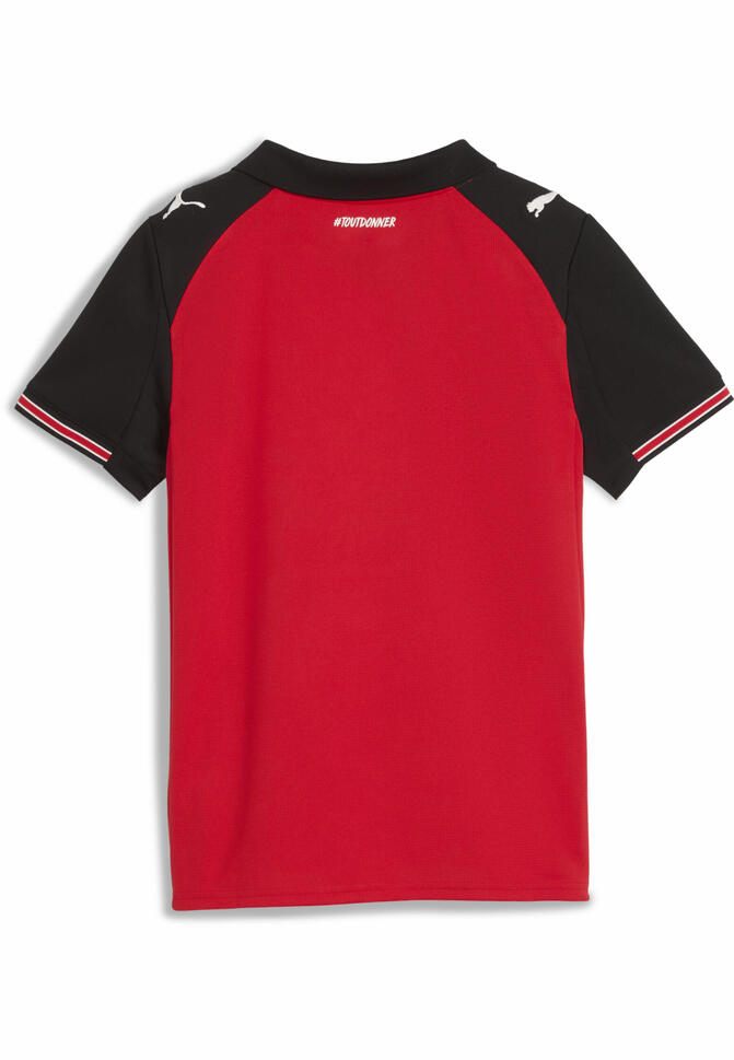 Młodzieżowa koszulka domowa Stade Rennais F.C. 25/26 PUMA Red Black
