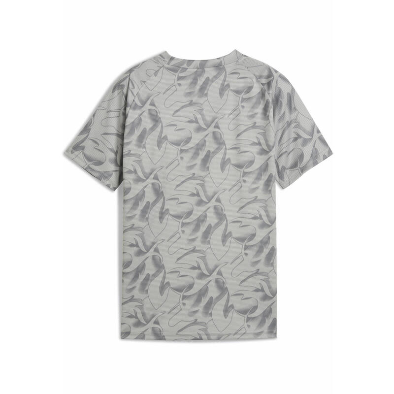 Młodzieżowa koszulka przedmeczowa AC Milan PUMA Smokey Gray White
