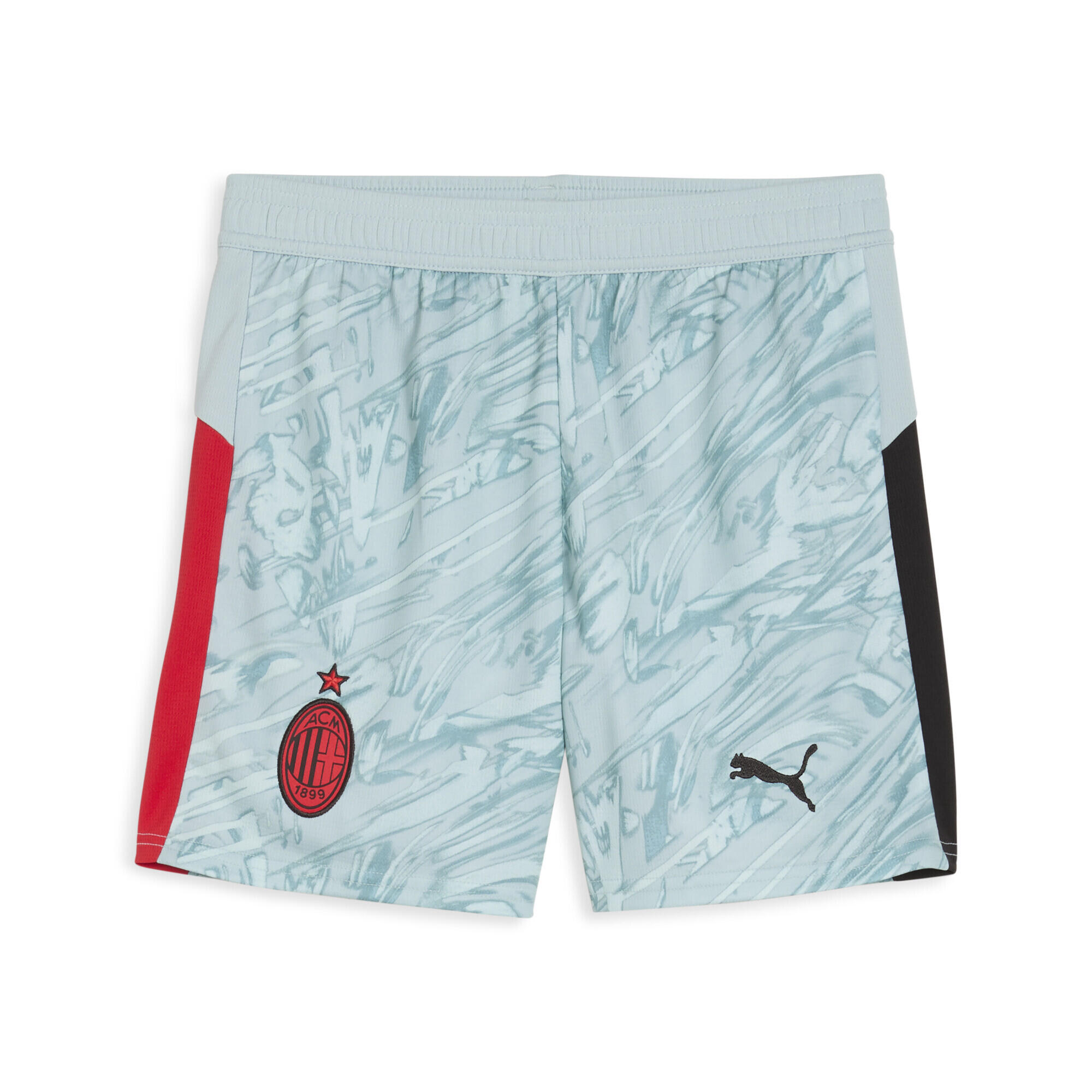 Puma - Short De Gardien De But 25/26 Ac Milan Enfant Et Adolescent Puma - Short - Rouge|vert - Decathlon