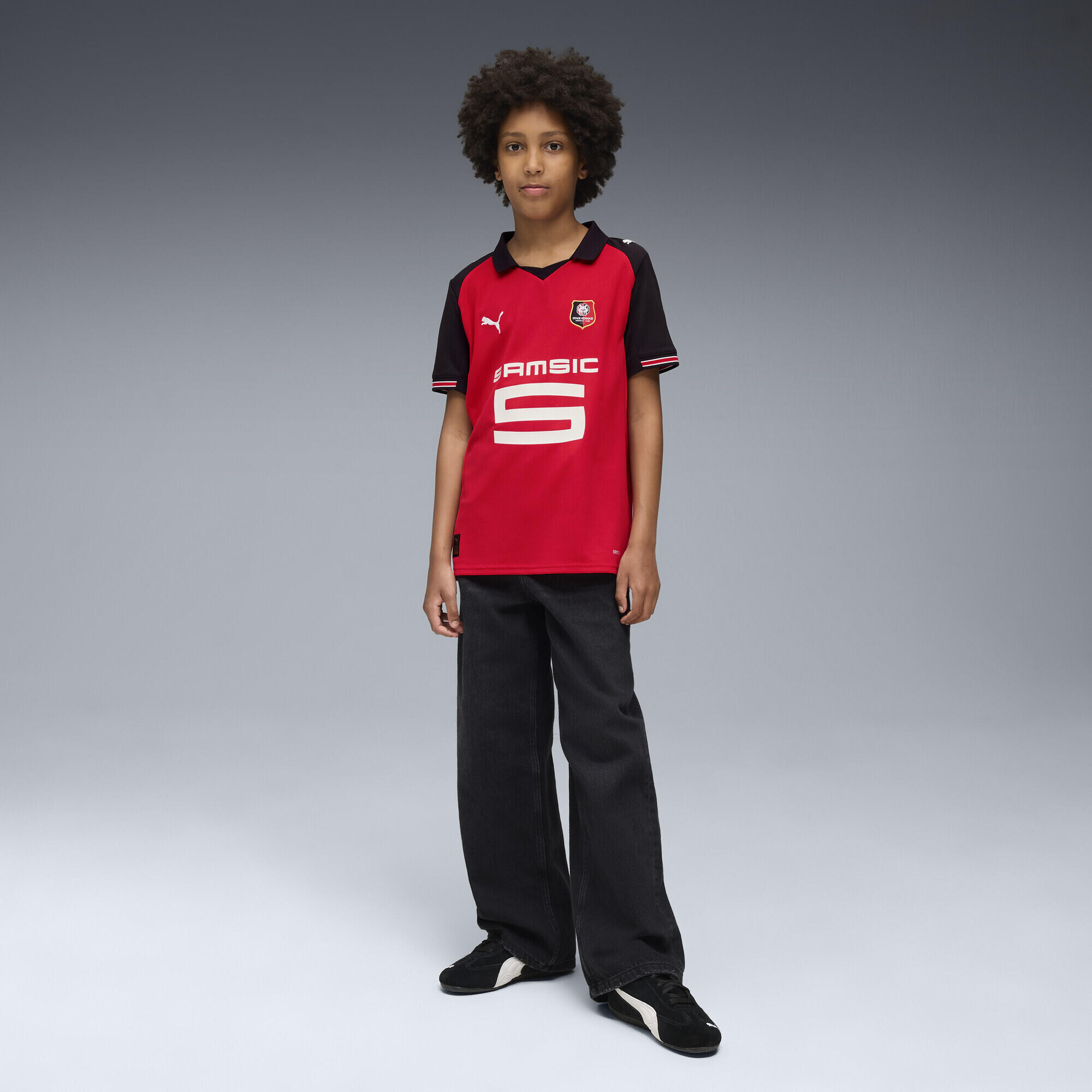 Stade Rennais FC 25/26 thuisshirt voor jongeren PUMA 4/7