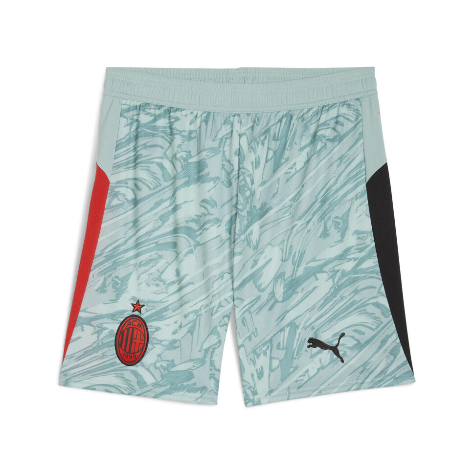 Męskie szorty bramkarskie AC Milan 25/26 PUMA Modern Mint For All Time Red Green