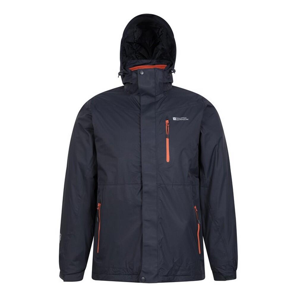 Mountain Warehouse Mens Bracken Extreme 3 in 1 Waterproof Jacket