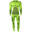 Set sous-vêtements thermiques et fonctionnels | Hommes | Seamless | Lime