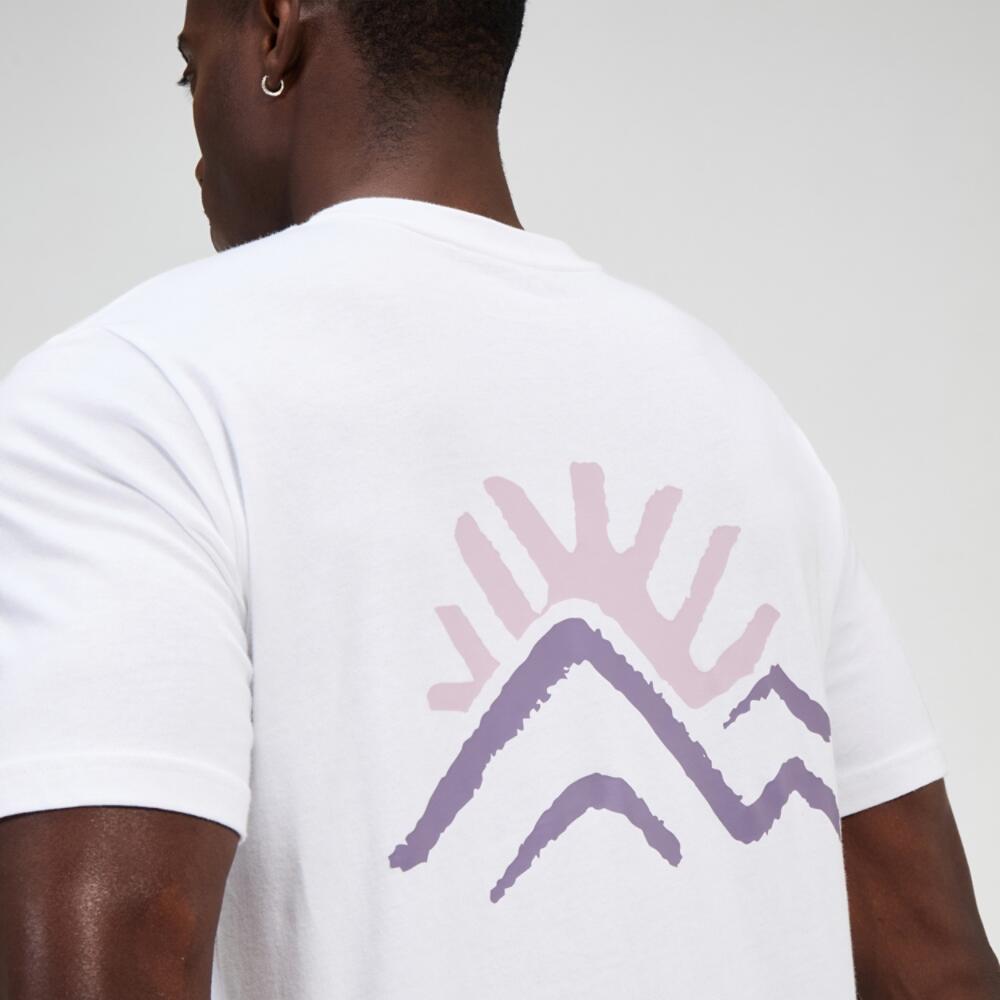 Unisex Sunned Peak Short Sleeve Tee 5/6