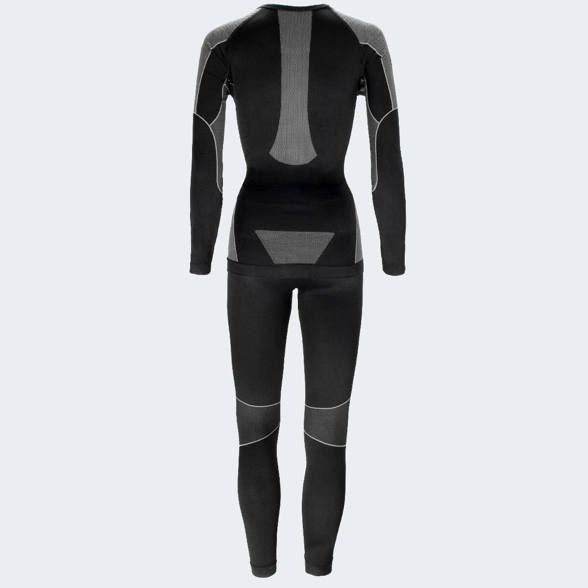 Damen Skiunterwäsche Set Funktionsunterwäsche Seamless Shirt und lange Hose 4/11