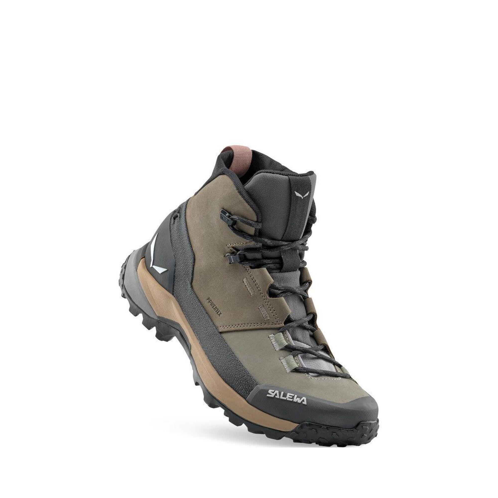 Încălțăminte de drumeție Salewa Puez Leather Mid PTX