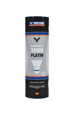 Set van 6 nylon shuttles victor platin 3000