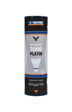 Lotki nylonowe do badmintona Victor 3000 - średnie żółte