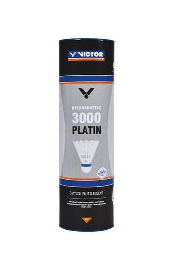 Lotki nylonowe do badmintona Victor 3000 - średnie żółte