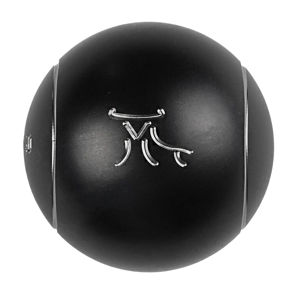 Toro Petank - 3 Boules De Pétanque Toro Petank - Carbone Striée - Boule De Pétanque - Noir - 74 Mm 700 Striée - Decathlon