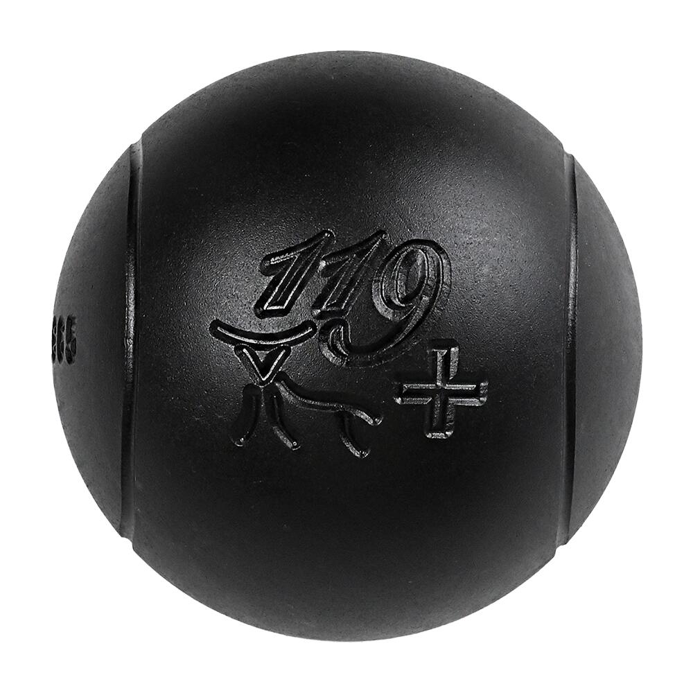 Toro Petank - 3 Boules De Pétanque Toro Petank - 119+ - Boule De Pétanque - Noir - 73 Mm 710 Striée - Decathlon
