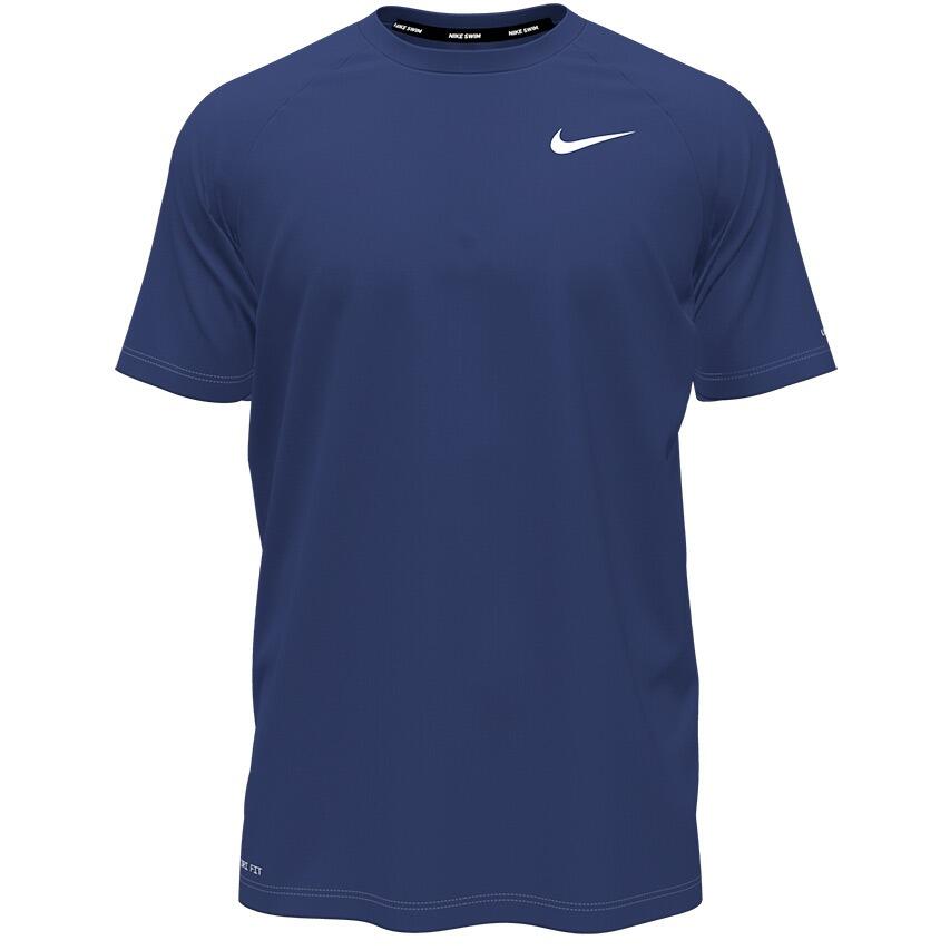 NIKE Schwimmshirt elastisch UV-Schutz Dri-FIT Herren - Short Sleeve Hydroguard