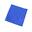 Lot de 5 chiffonnettes microfibre bleue