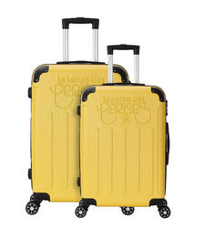 Set 2 valises M+L Java Moutarde