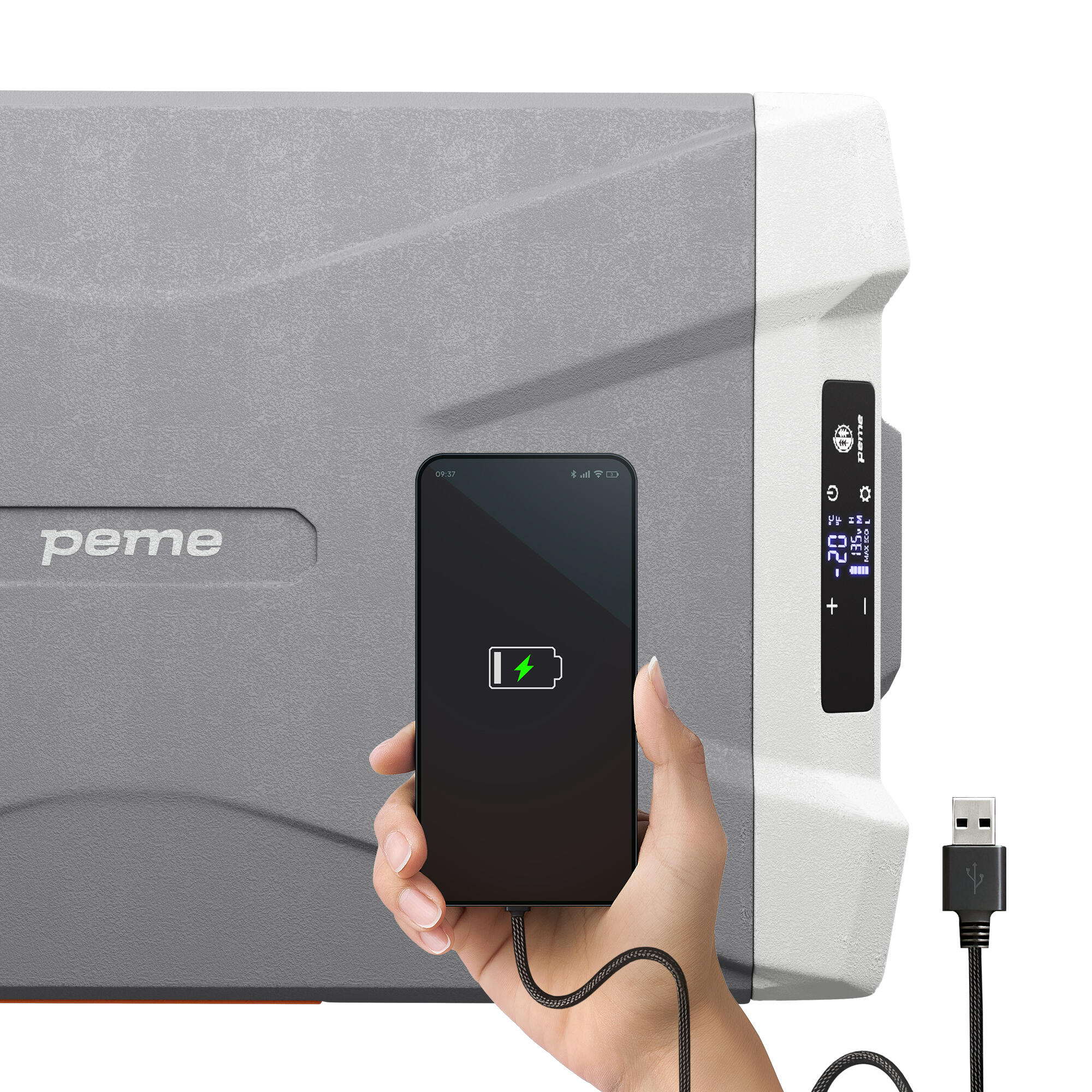 Frigo Portatile Peme Quest 40 12/230v caldo/freddo per campeggio 4/7